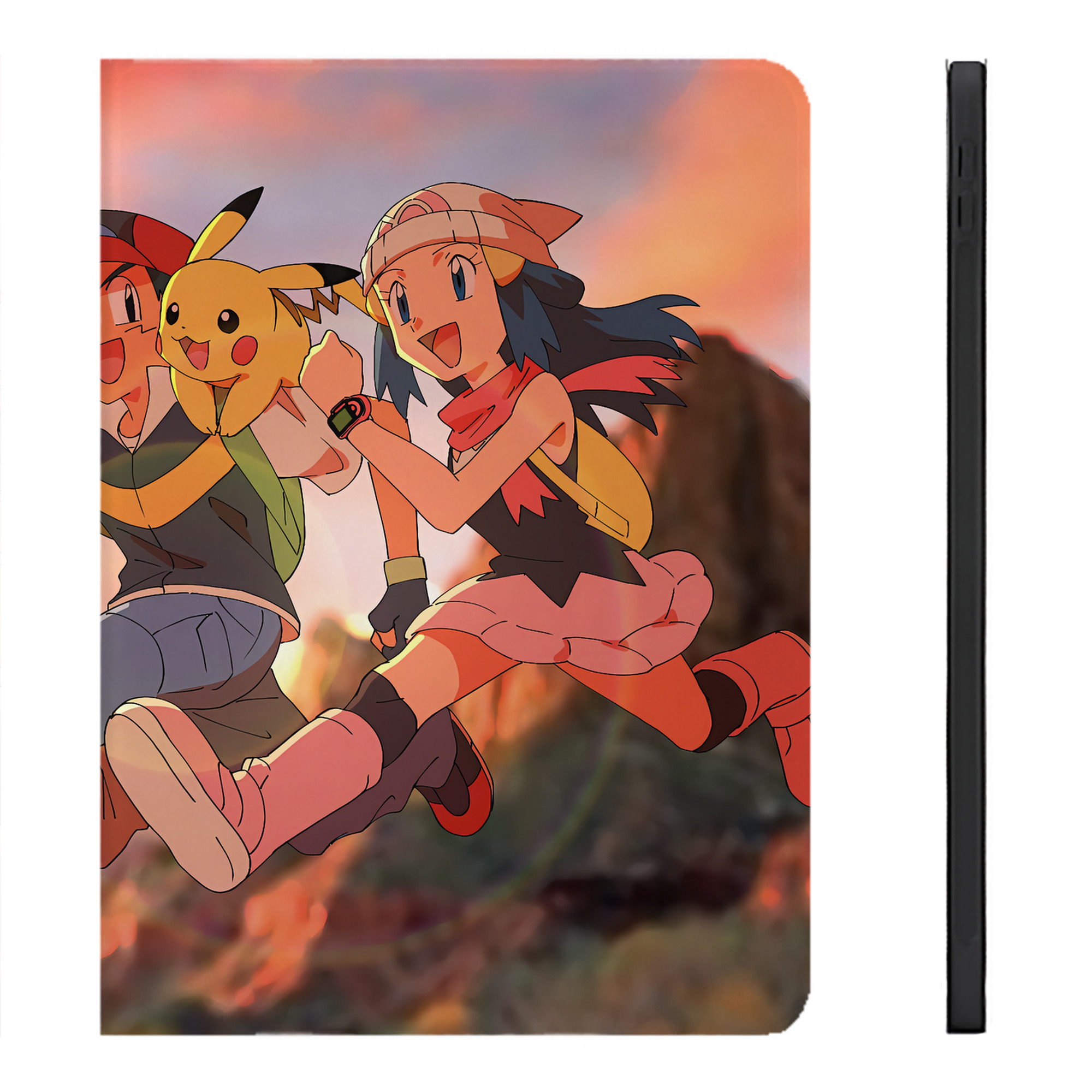 （画像用） ポケットモンスター Pokémon IPadケース ペンホルダー付き ブックスタイルデザイン